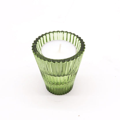 Flip Dinner Candle / Tealight Holder - Garden Jade