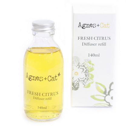 Agnes + Cat Reed Diffuser Refill - Fresh Citrus 150ml