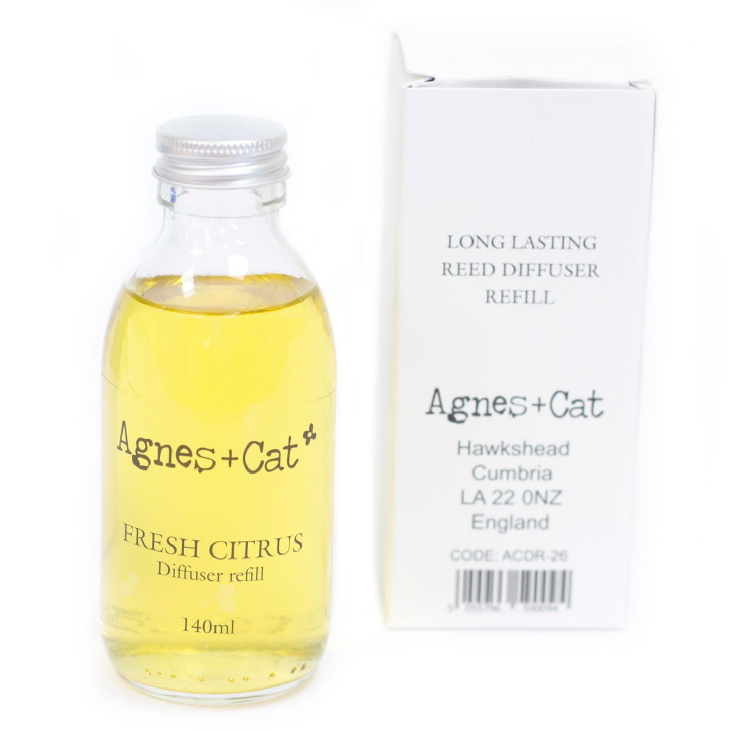 Agnes + Cat Reed Diffuser Refill - Fresh Citrus 150ml