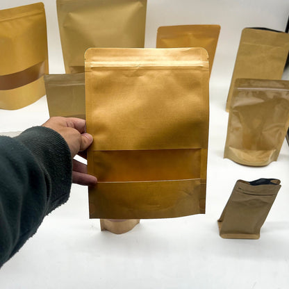 Kraft Window Bag 18x26 cm