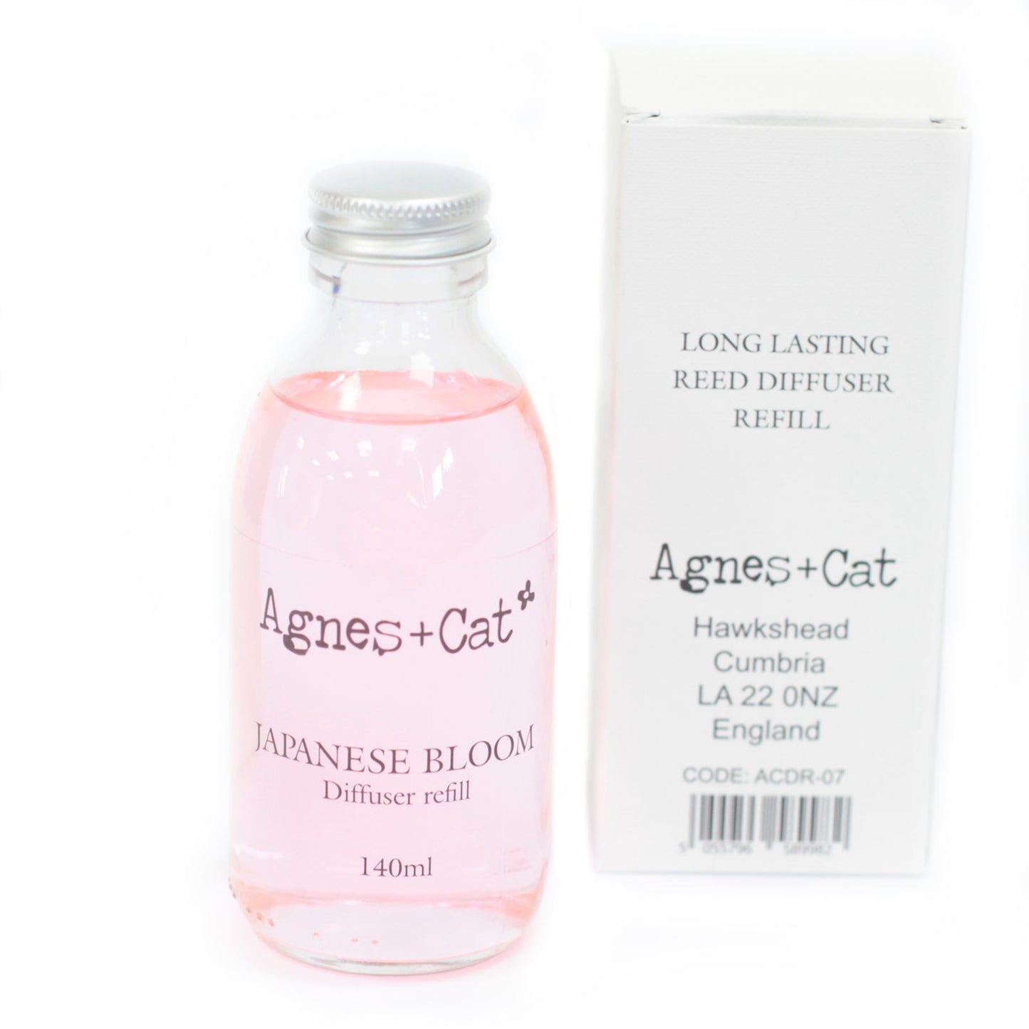 Agnes + Cat Reed Diffuser Refill - Japanese Bloom 150ml