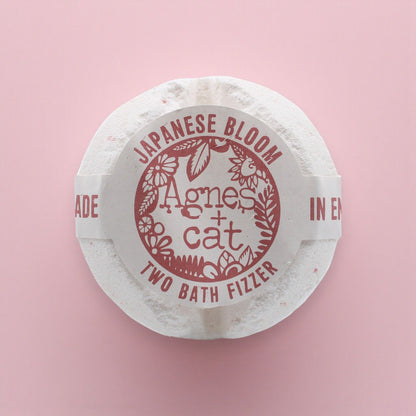 Agnes + Cat Bath Fizzer - Japanese Bloom