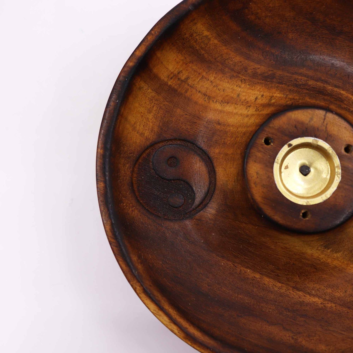 Incense Stick & Cone Burner Disc - Yin & Yang
