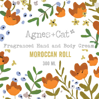 Agnes + Cat Hand & Body Cream - Moroccan Roll