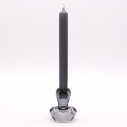 Mushroom Flip Dinner Candle / Tealight Holder - Midnight Grey