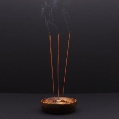 Incense Stick & Cone Burner Disc - Yin & Yang