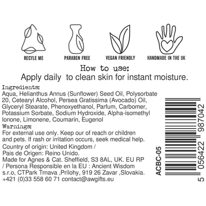 Agnes + Cat Hand & Body Cream - White Fig