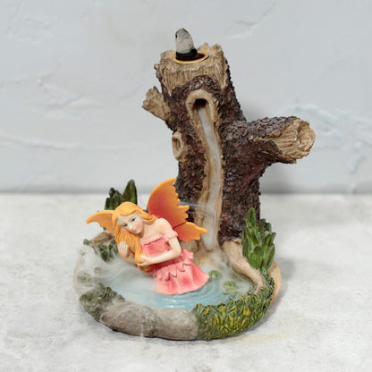 Ancient Tree Fairy Lake Backflow Incense Burner