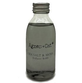 Agnes + Cat Reed Diffuser Refill - Seasalt and Moss 150ml
