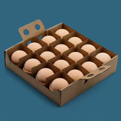 Set of 3 Tangerine & Grapefruit Bath Bombs