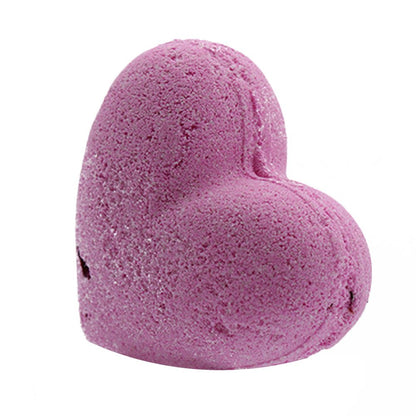 Love Heart Bath Bomb 70g - Ylang & Rose