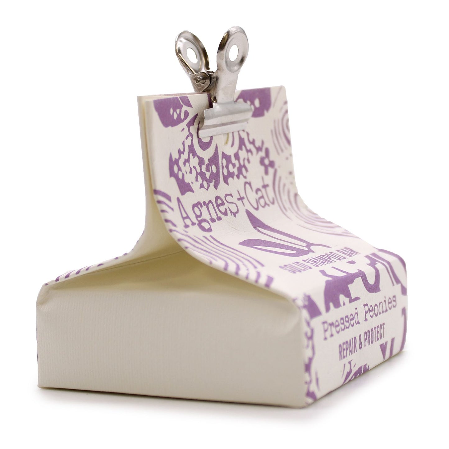 Agnes + Cat Pressed Peonies Solid Shampoo