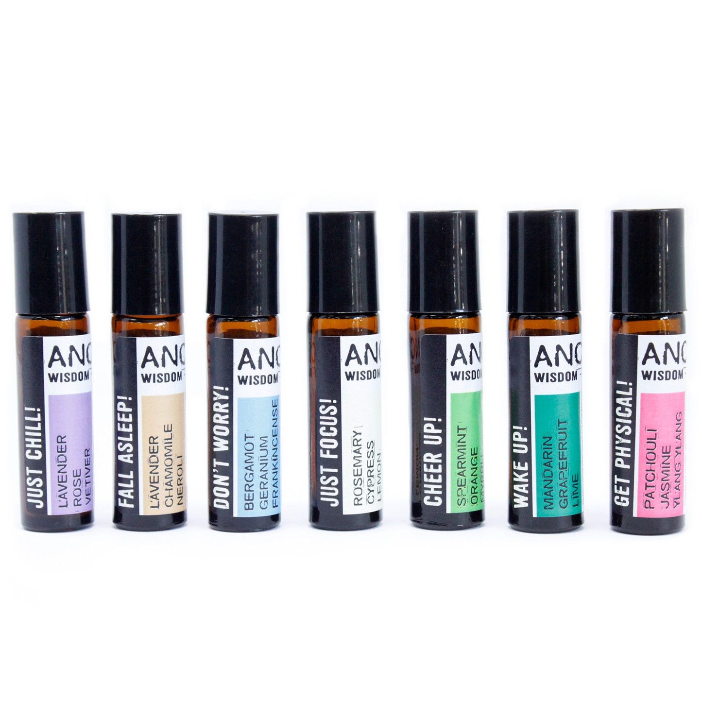 10ml Roll On Essential Oil Blend - Don't Worry!