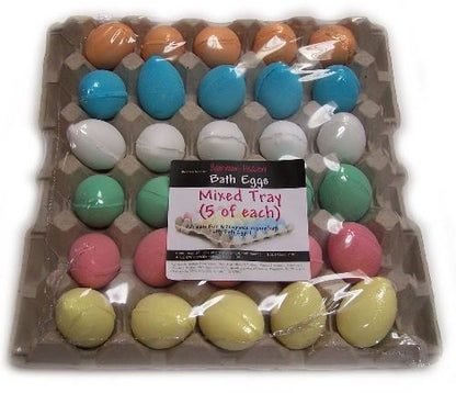 Bath Eggs in a Tray - Mixed Tray