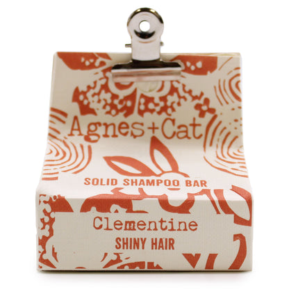Agnes + Cat Clementine Solid Shampoo