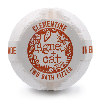 Agnes + Cat Bath Fizzer - Clementine