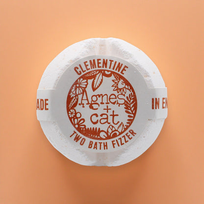 Agnes + Cat Bath Fizzer - Clementine