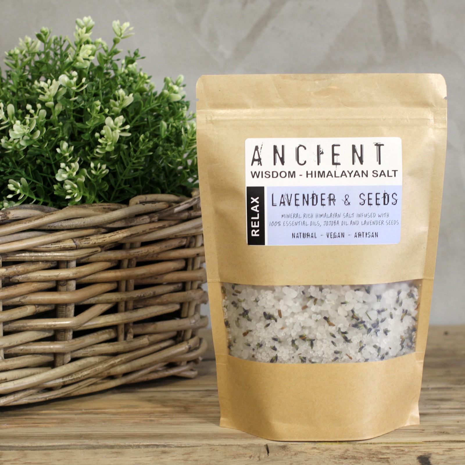 Himalayan Bath Salt Blend 500g – Relax