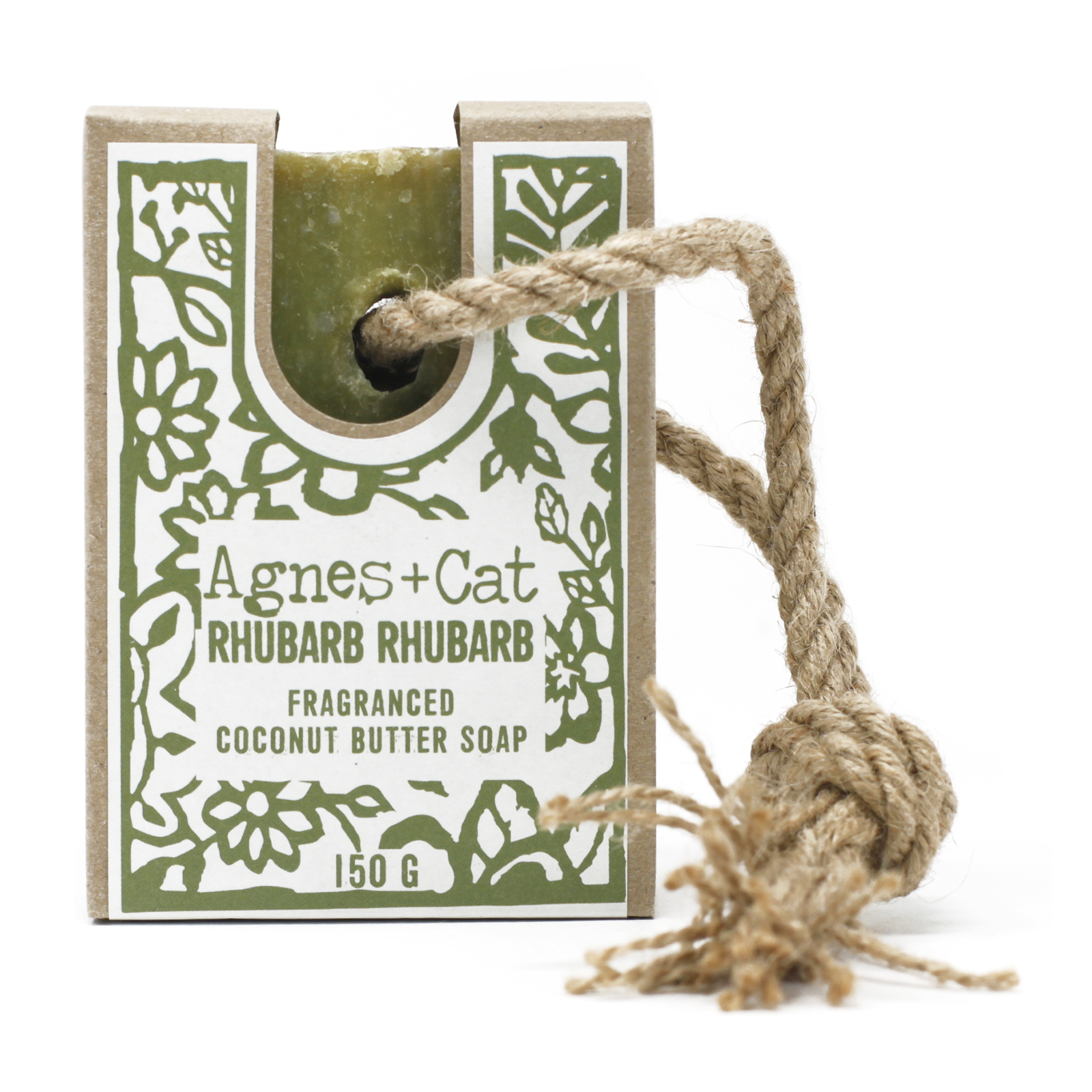 Soap On A Rope – Rhubarb Rhubarb